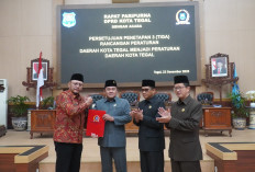 DPRD Kota Tegal Setujui Tiga Raperda untuk Disahkan Menjadi Perda