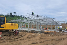 Update Huntara Padasari Tegal: Pembangunan Capai 20%, Target Rampung Sebelum Lebaran