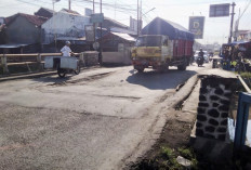 Jembatan Jalan Provinsi Sitanggal Brebes Amblas, DPUPR Jateng Respon Begini