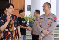 Pastikan Ibadah Natal di Tegal Berlangsung Aman, Kapolres Sambangi Gereja