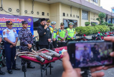 Jelang Natal, 50 Motor Knalpot Brong di Tegal Diamankan Polisi