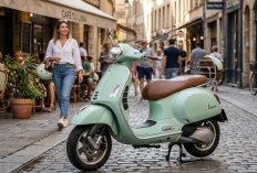 Motor Listrik Mirip Vespa Matic yang Paling Populer, Solusi Gaya Tetap Hemat