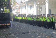 265 Polisi Diterjunkan Amankan Aksi Unjuk Rasa Driver Ojol di Tegal