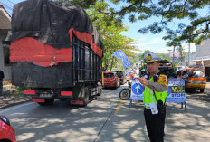 Jumlah Kendaraan Meningkat, Polres Brebes Berlakukan One Way Lokal di Jalur Tengah dan Selatan