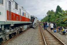 Gangguan Jalur Selatan: Evakuasi KA Bangunkarta di Bumiayu Brebes Dipercepat