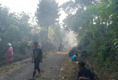 Masyarakat Dusun Krajan II Pemalang Swadaya Perbaiki Jalan Desa