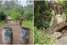Jembatan Kalibuntu Brebes Ambruk Digerus Banjir, Ratusan KK di Cilibur Terisolasi