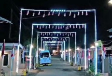 Kemeriahan HUT ke-81 RI di Desa Beluk Pemalang: Lampu Hias Nyala Malam Hingga Sepak Bola Wanita