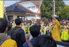 300 Personel Gabungan Amankan Aksi Mahasiswa di Tegal