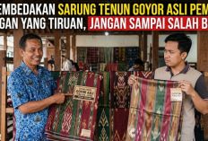 Tips Membedakan Sarung Tenun Goyor Asli Pemalang dengan yang Tiruan, Jangan Sampai Salah Beli!