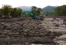 Sempat Terganggu Cuaca, Normalisasi Kali Keruh Brebes Dikebut