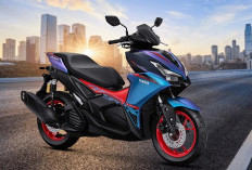 Yamaha Aerox Alpha 2026 Pamer Warna dan Grafis Baru, Bikin Pangling