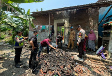 Rumah Warga Pegundan Pemalang Terbakar, Diduga Akibat Korsleting Listrik