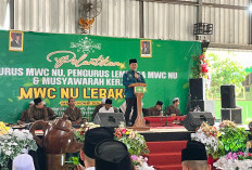 Bupati Tegal Minta MWC NU Lebaksiu Perkuat Dakwah, Ekonomi Umat, dan Pembinaan Generasi Muda