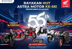 Rayakan HUT ke-56 Astra Motor, Honda Jateng Banjir Promo Subsidi hingga Rp5,6 Juta