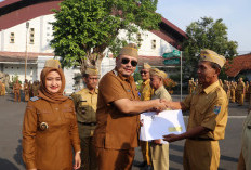 Pimpin Apel, Wali Kota Ajak ASN di Tegal Semarakan HUT ke-81 RI