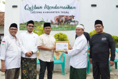 Bupati Tegal Acungi Jempol Pengelolaan Hewan Kurban Lazisnu