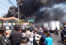 BREAKINGNEWS: Pabrik Las untuk Cetak Outsole Sepatu di Tanjung Brebes Terbakar