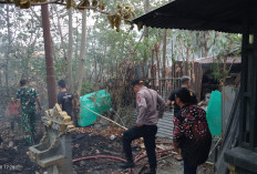Kedai Kalijaga di Pantura Brebes Terbakar, Tiga Bantunan Saung Dilalap Api