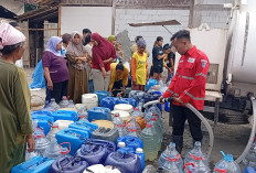 PMI Kabupaten Tegal Salurkan 276 Ribu Liter Air Bersih untuk 30 Ribu Warga Terdampak Kekeringan