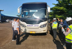 Satu Bus Lebaran di Terminal Dukuhsalam Kabupaten Tegal Tak Layak Jalan, Nomor Uji Tidak Ditemukan