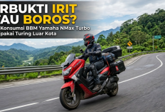 Terbukti Irit atau Boros? Segini Konsumsi BBM Yamaha NMax Turbo saat Dipakai Turing Luar Kota