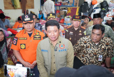 Bupati Tegal Dampingi BNPB Berikan Sosialisasikan Skema Hunian bagi Korban Bencana di Padasari