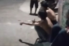 Sejumlah Pria Diduga Gengster di Brebes Diamankan Warga, Videonya Viral