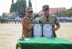 Dikucur Rp562,6 Juta, Bupati Tegal Buka TMMD 2026 di Desa Kemantran 