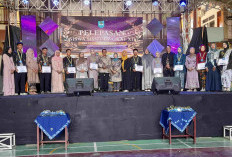 Pelepasan 555 Siswa SMK Satya Praja 2 Petarukan Pemalang, Puluhan Anak Sudah Diterima Kerja