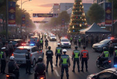 Patroli Sekala Besar Pengamanan Nataru, Polres Tegal Sambangi Gereja dan Cek Kesiapan Pospam