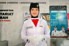Kisah Inspiratif Yasyfa Kholiah, Pembawa Baki Paskibra Kabupaten Tegal di HUT ke-81 RI