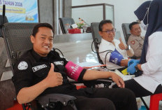 Pererat Sinergi, Polres Pemalang Gelar Donor Darah Bersama Awak Media