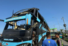 Duar! Suara Ledakan Terdengar dari Bus Suporter Bonek di Tol Tegal, 4 Luka-luka