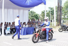 Tak Cuma Jago Mengawal, 60 Personel Ditlantas Polda Jateng Dilatih Kendalikan Big Bike