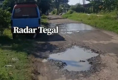 Sejumlah Ruas Jalan di Tegal Mengalami Kerusakan, Ini Tanggapan DPUPR