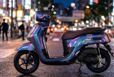 Tampilan Yamaha Fazzio Special Edition Starry Night Bikin Mata Terpikat dengan Efek Bunglon Iridescent