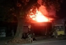 BREAKING NEWS! 4 Warung di Depan SDN Pesarean 03 Tegal Kebakaran