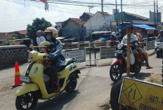 Kondisi Jembatan Jalan Provinsi Jalur Jatibarang-Ketanggungan Brebes Memprihatinkan 