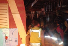 Kebakaran, Toko Sembako di Luwungragi Bulakamba Brebes Hangus Dilalap si Jago Merah
