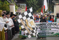 Pawai Obor Hari Santri Kota Tegal Jadi Simbol Cahaya Penerang Budaya Religius