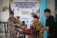 4.830 Alat Timbang Pasar Tradisional Tegal Ditera Ulang