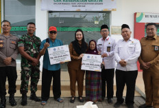 Bupati Beri Cek Kesehatan dan Kacamata Gratis untuk 100 Marbot di Brebes