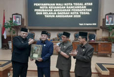 Raperda Perubahan APBD 2026 Kota Tegal Disampaikan, Defisit Naik