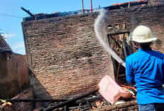 Lupa Matikan Tungku, Rumah Warga di Brebes Terbakar