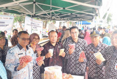 Lagi, Pemkab Gelar Gerakan Pangan Murah di Alun-alun Brebes