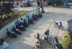 Terekam Kamera Pengawas, Aksi Pencurian Sepeda Motor di Banjarharjo Brebes Viral di Medsos