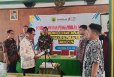 Siap Awasi Pilkades 2026 di Ampelgading Pemalang, Tim Pengawas Dilantik