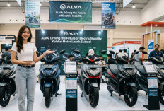 Gaya Maxi-Scooter Harga Makin Terjangkau! Ini Motor Listrik Subsidi Merek ALVA
