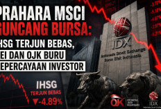 Prahara MSCI Guncang Bursa: IHSG Terjun Bebas, BEI dan OJK Buru Kepercayaan Investor
